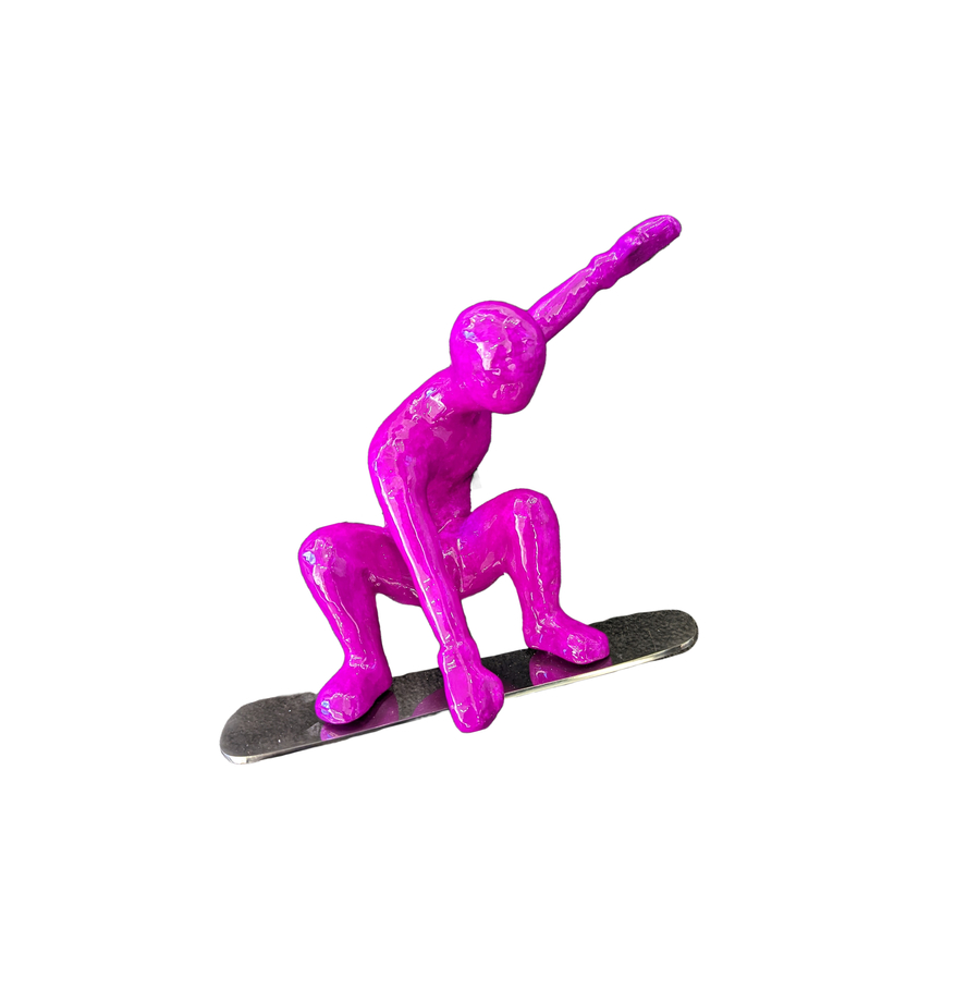 Ancizar Marin Half Pipe Snowboarder (Magenta)